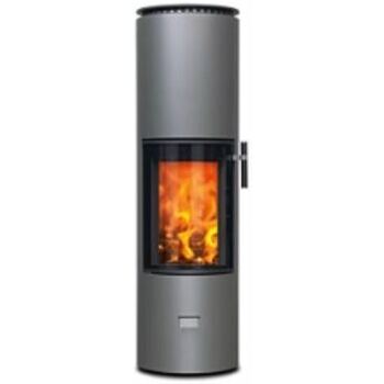 Cera Solitherm Speicherofen, Stahl grau lackiert, Powerblock inklusive