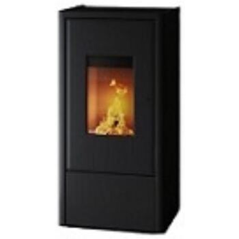 Rika Primo  Pelletofen 8 kW Multiair, Stahlmantel schwarz, Rauchrohrabgang hinten