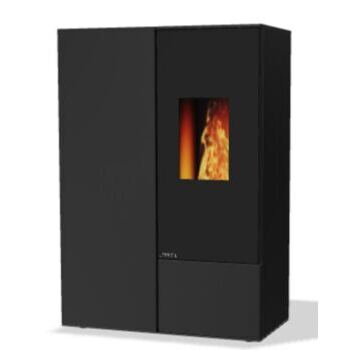 Rika Pelletofen Connect F38 / Alu schwarz