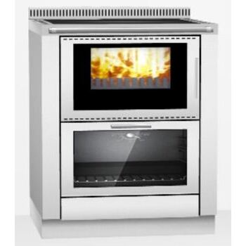 Pertinger Holzherd Ökoalpin 70 BU XL, Chromstahl