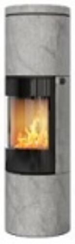 Attika Speicherofen Juno 166 L, Speckstein, Stahltür