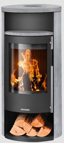 Oranier Polar Neo 4, Kaminofen mit  Specksteinmantel