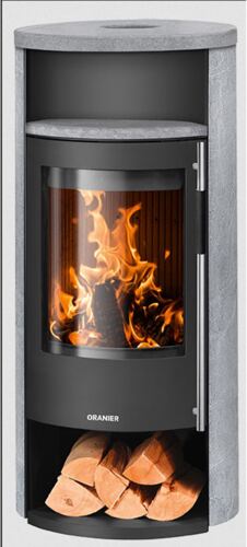 Oranier Polar Neo 8 Kaminofen mit Specksteinmantel