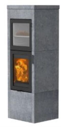Lotus QM 40 Speicherofen Speckstein mit Warmhaltefach