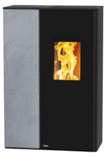 Rika Sono Pelletofen, Speckstein (Option Multiair), Rauchrohrabgang hinten