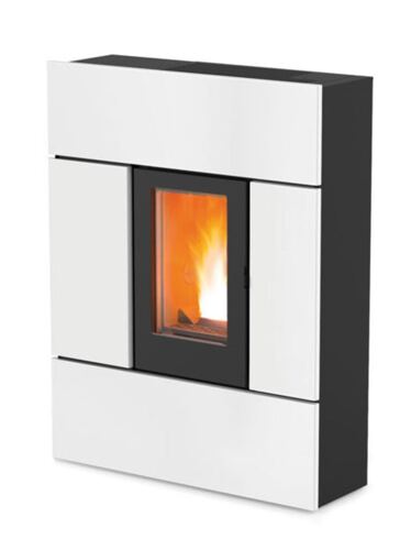 MCZ Pelletofen Ray Comfort Air 8 kW UP , Pelletofen Stahl weiss