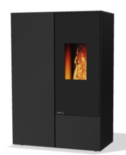 Rika Pelletofen Connect F38 / Alu schwarz